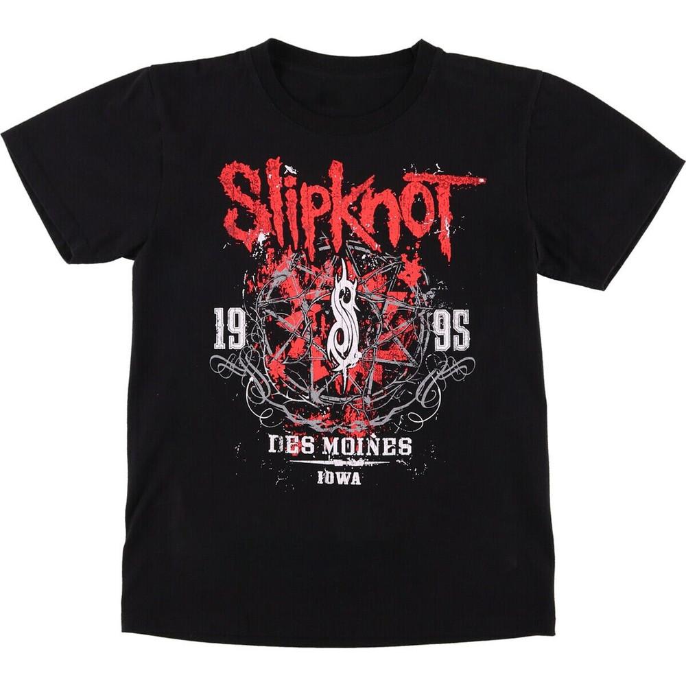 Рок Slipknot Группа Де-Мойн Футболка Подарок Унисекс Взрослая Рубашка S-2XL Унисекс Футболка S