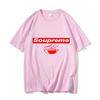 Soupreme Eat Ramen Women Men Figure Silhouette Unisex Cartoon T-shirts 100% Cotton T Shirts Manga/Comic Appliques Anime Clothes