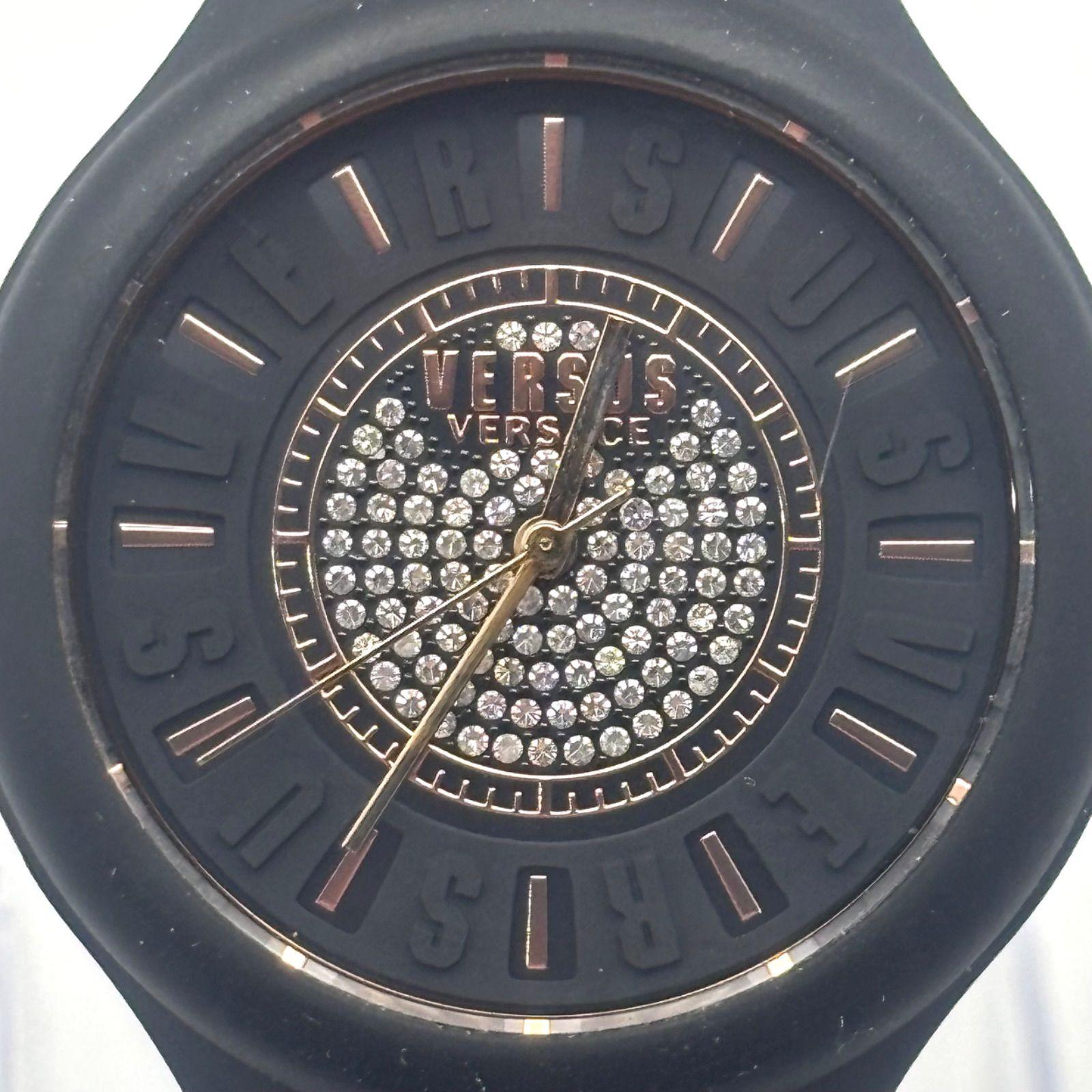 Used [Working Item] Versus Versace Fire Island Fire Island Watch Silicone VSPOQW21