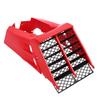 Red Plastic Gas Tank Side Covers with Grill 2GU 2171L 00 00 Stylish Protective Replacement for Banshee 350 YFZ350