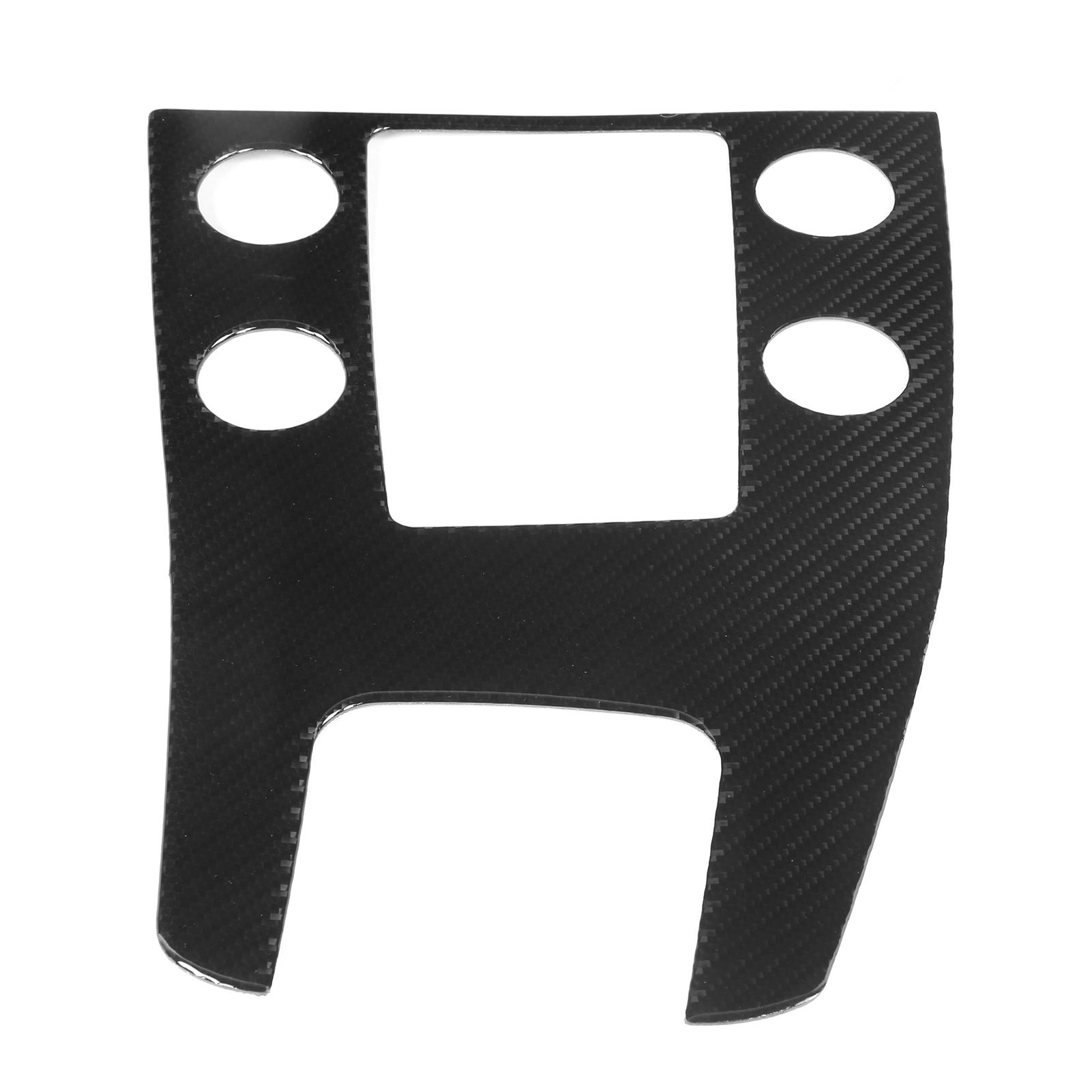 

Carbon Fiber Central Console Gear Shift Panel Trim Cover Accessory Fit for V60 S60 2010 2017Right Hand Drive