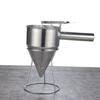 Waffle Batter Dispenser Pancake Maker Cooking Tool Funnel Dispenser with Rack