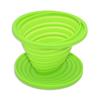 Collapsible Pour Over Coffee Dripper Food Grade Portable Camping Pour Over Coffee Maker Reusable Silicone Pour Coffee Filter