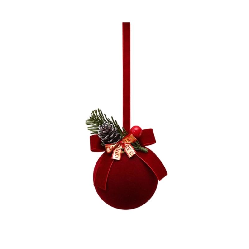 

Christmas Ball Ornament Nordic Bells Hanging Pendant Christmas Tree Decorations For Indoor Outdoor Decoration