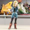 27cm Anime Dragon Ball Z YS Android 18 GK Statue DBZ SSJ Lazuli Action Figure Toys Manga Figurine Model Ornament Gift for Fans