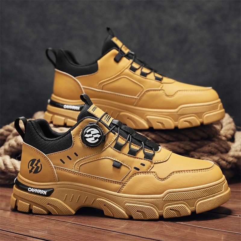 

Labor insurance shoes men s construction site work men s shoes wear-resistant waterproof welder outdoor rhubarb autumn and winter mountaineerin 44