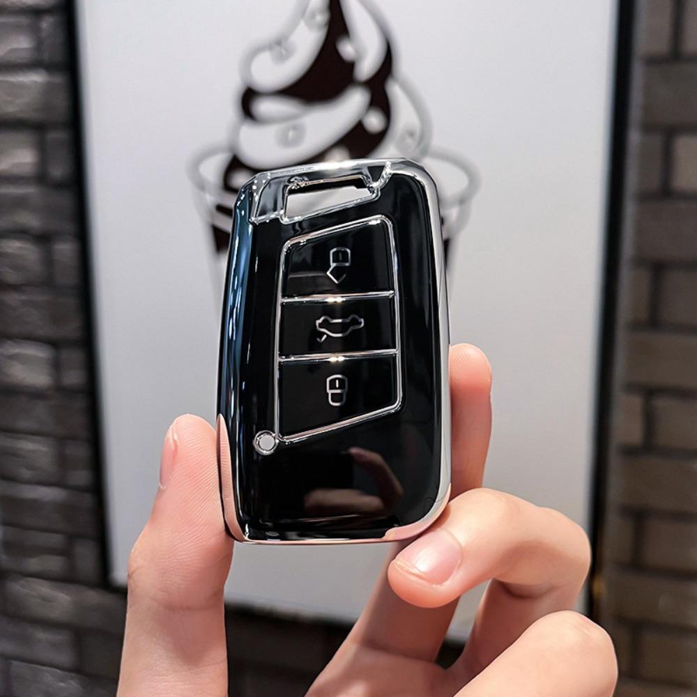Durable for VW Key Holder for Golf Polo Passat Tiguan Lavida Bora Sagitar Troc Tuyue Lamando Protective Cover