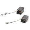 2* Carbon Brush For GWS7 GWS 7-100 GWS 7-115 GWS 7-125 GOP250CE GWS720 Metal New