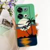 For ITEL P65 Fashion Dusk Beach Painting Phone Case For Itel P671L ItelP65 Shockproof Soft Silicone Covers Bumpers
