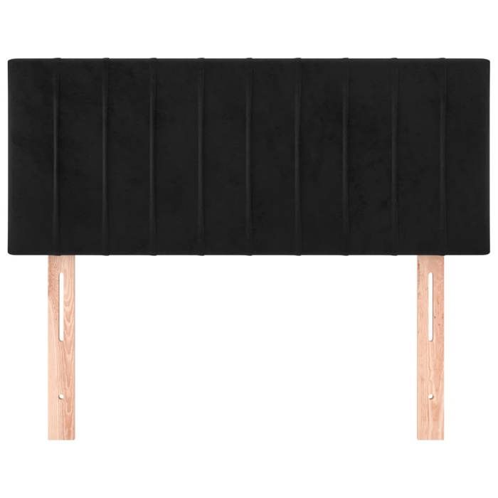 VidaXL Headboard Bedroom Furniture Single Bed Accessory Bed Frame Head Home Interior Black 346210