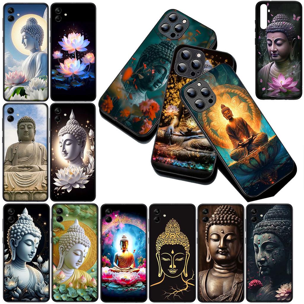 Protective Cover for Samsung Galaxy S10 S8 S9 Plus A33 A34 A31 70 A71 A72 Note 20 9 8 S10E Casing Phone Case Lord Buddha