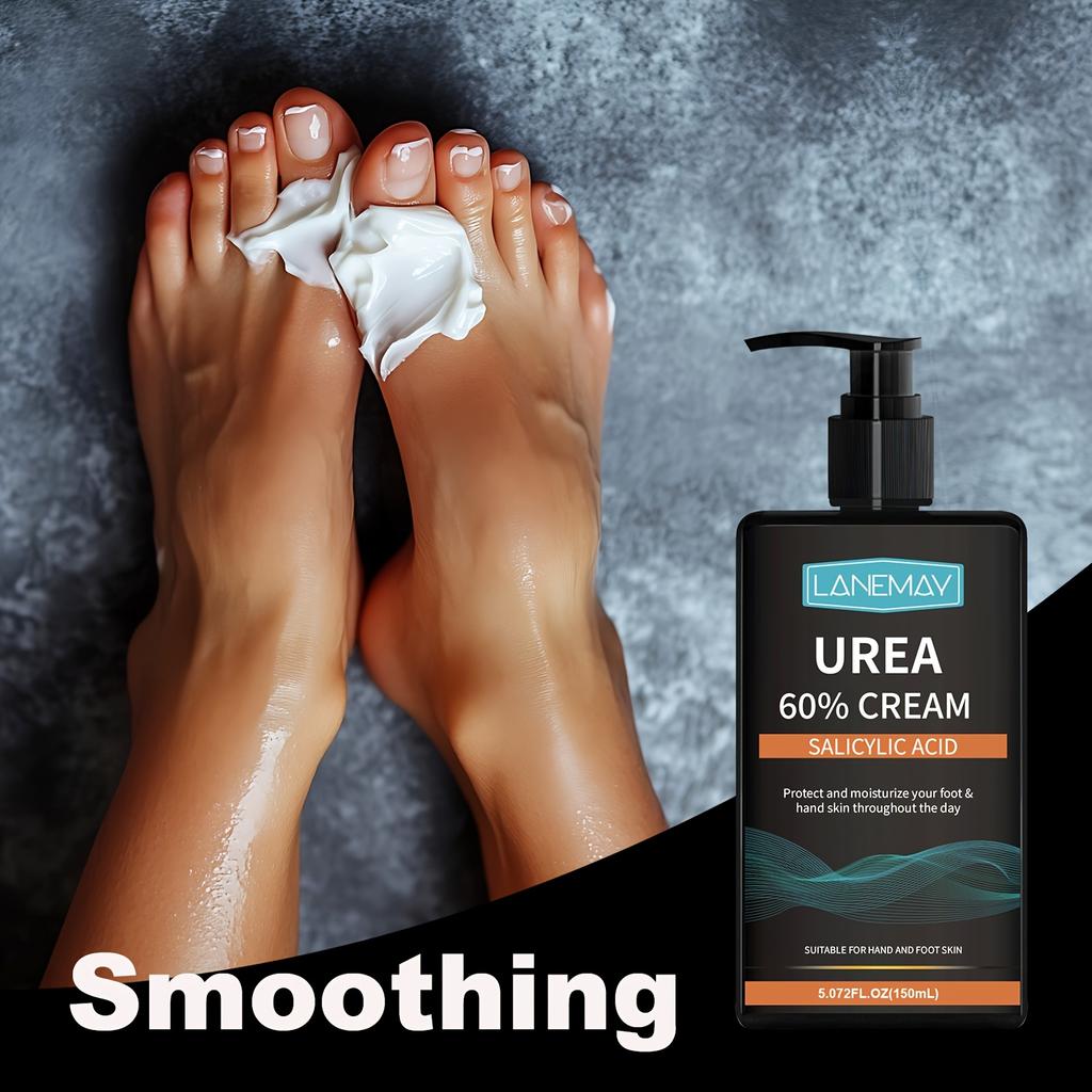 Lactic Acid 60% Cream and Salicylic Acid - Strong Moisturizing for Dry, Rough Skin - Deep Repair of Cracks, Quick Absorption Cream