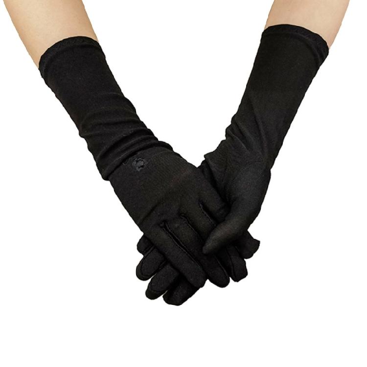 Evening Dress Gloves for Women Lady Full Finger Gloves Proms Gloves