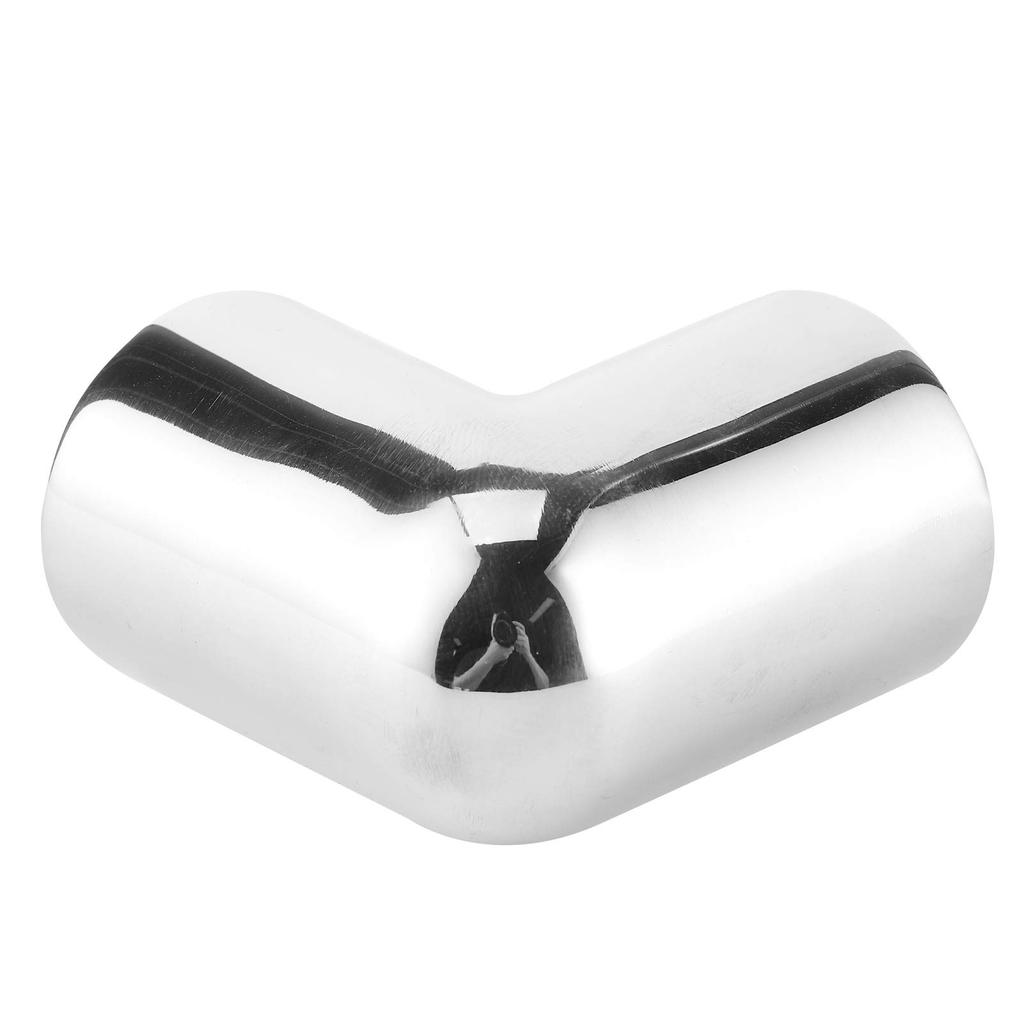 Boat Pipe Connector Marine Yacht 90° Elbow Tube Joint Stainless Steel Hand Rail Fitting