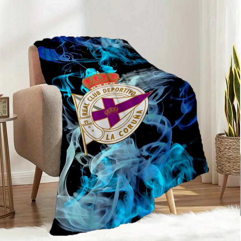 Deportivo Football Blanket Lightweight Ideal Bedding Blanket Perfect for Travel, Camping, Living Rooms, Offices, Sofas, Fan Christmas gift