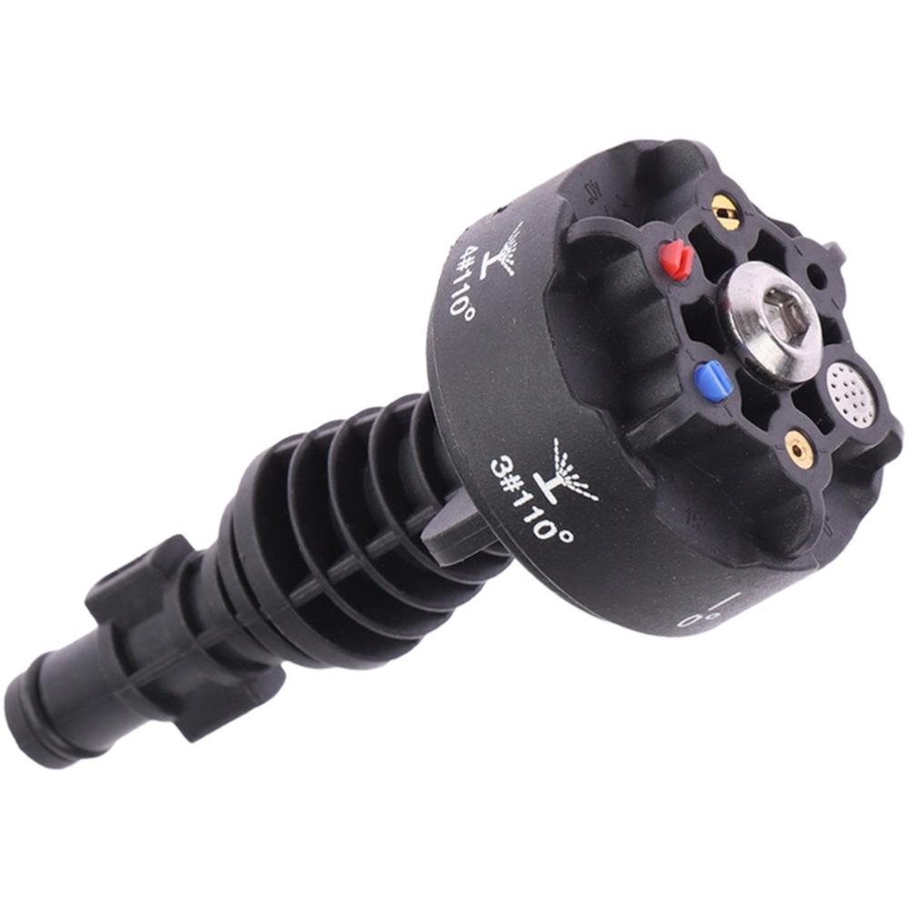 

For Pressure Washer Car Washer Accessory 6in1 Pressure Nozzle For Car Cleaning Black Time Saving Cleaning Nozzle China Mainland