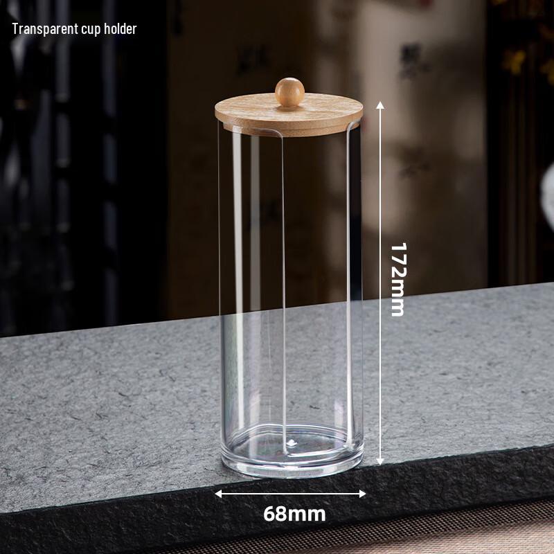 

Rice Husk Disposable Teacup with Transparent Holder