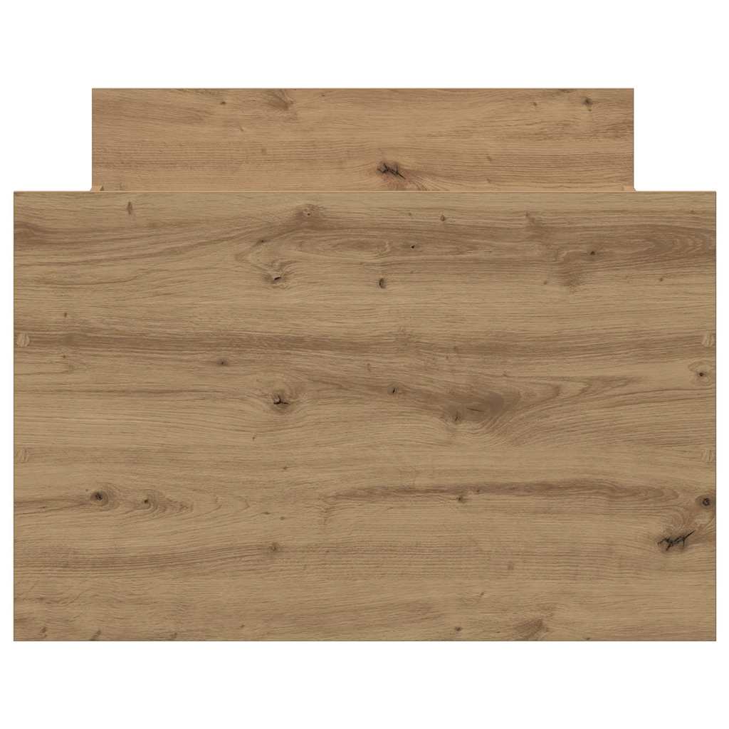 Artisan Oak Bed Frame 193 x 78 x 50 cm Engineered Wood