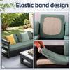 Gartensofa-Kissenbezüge, Terrassenkissenbezüge, Stretch-Gartenmöbelbezüge, Ersatzbezüge, wasserdicht