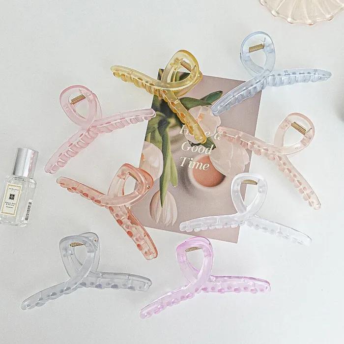 Matte Pastel Updo Twist Hair Clip 8 Colors