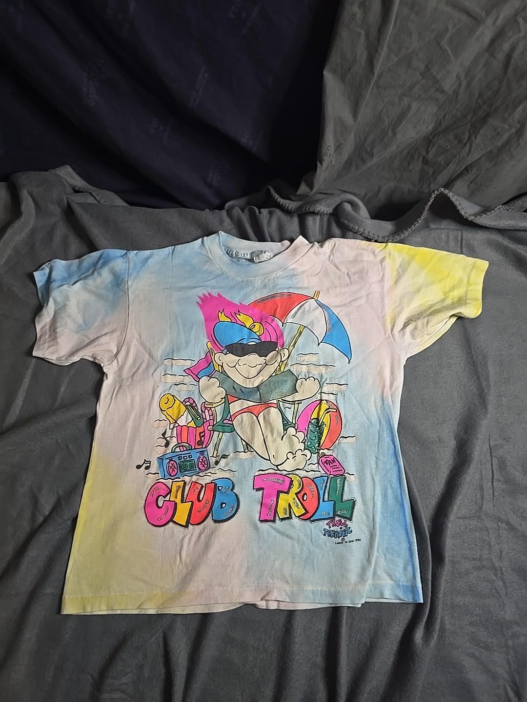1992 Single Stitched Club Troll Shirt S/M Unisex T-Shirt XXXL
