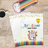 Coloring Book, Let's Count, Let's Write | Early Childhood Education Learning Activity Book
