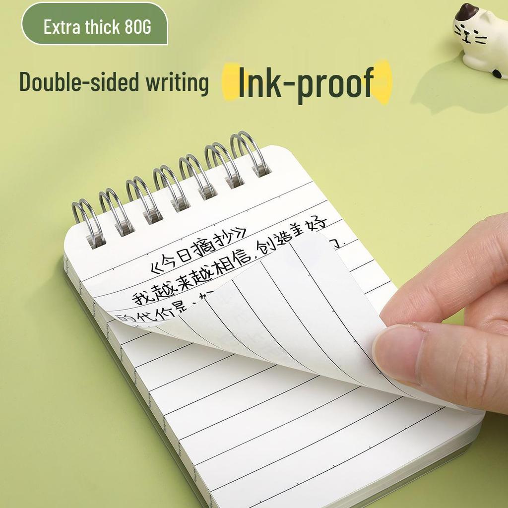 A7 Pocket-Sized Mini Notebook for Homework & Note-Taking