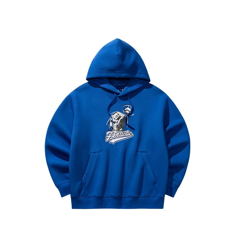 Anta Fan Zhendong Series Hooded Pullover Letter Casual Sweatshirt Unisex sweatshirt 172628701R-3 L