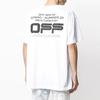 OFF-WHITE Oversized Fit Wavy Line T-Shirt White Men Streetwear OMAA038R201850040110