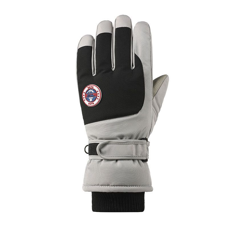 Ski Gloves Waterproof Winter Heattech Couple Snow Mountain Cycling Cold Autumn Outdoor Electric Car Adjustable Thickened Cycling