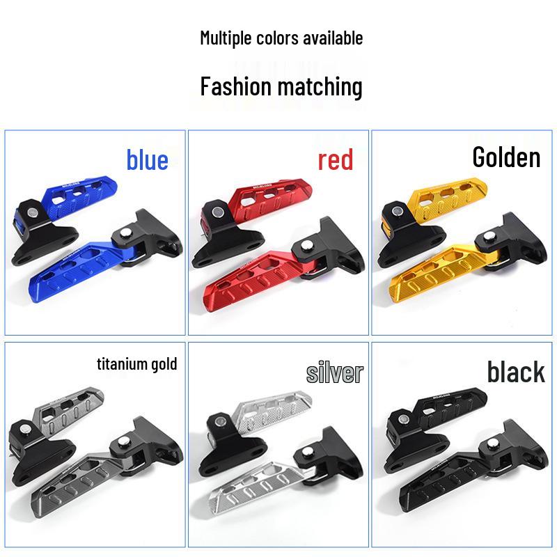 Folding Foot Pegs for Niu UQi+ U2 F400T MQIL MS Electric Scooters