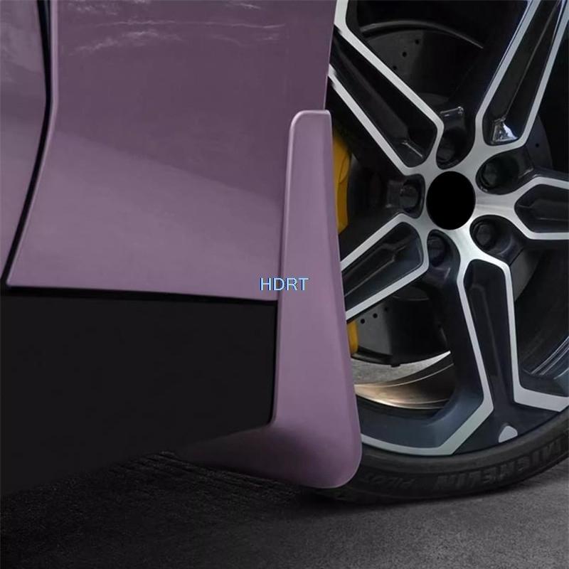 Car Style Front Rear Wheel Mudguard Plate Auto Exterior Mud Guard MudFlap Splash Fender Cover Accessories For Xiaomi SU7 2024 +
