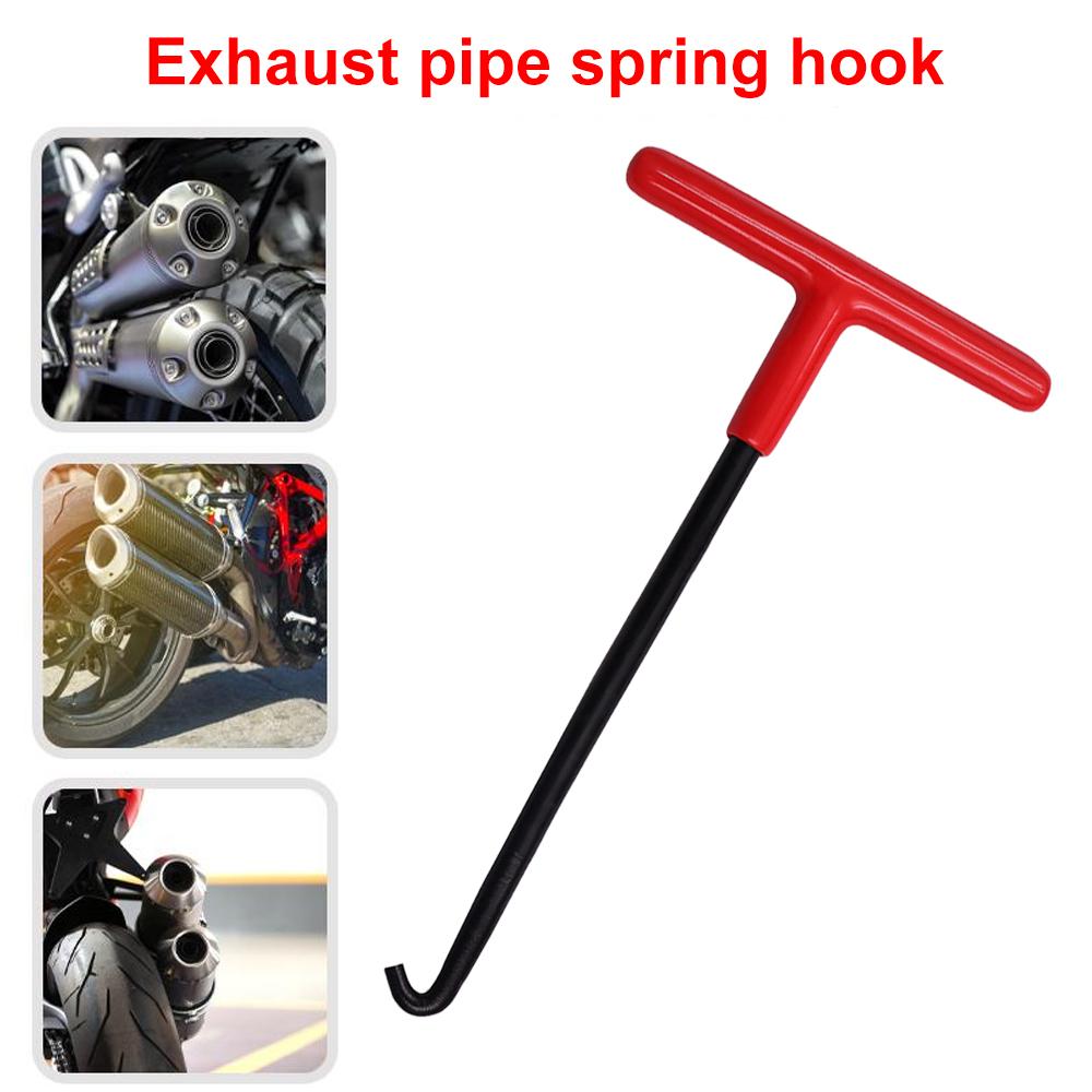 Motorcycle Exhaust Pipe Spring Hook Suitable For Motorcycle/Electric Vehicle Foot Clutch T Shaped Handle Wrench Disassembly Tool