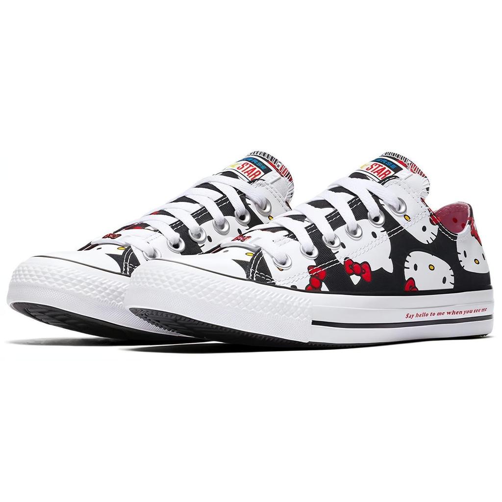 Chuck Taylor All Star Hello Kitty x Chuck Taylor All Star Converse Canvas Ox 'Black' 162947C