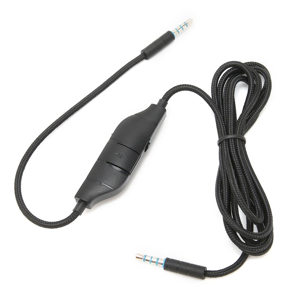 with Volume and Microphone Control Audio Cable for Logitech G633/G635/G933/G935 Daily Use