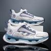 New Men's Shoes Mesh Breathable Sneakers Fashion Trendy Shoes Casual Students Rotating Buttons Running Shoes Men's