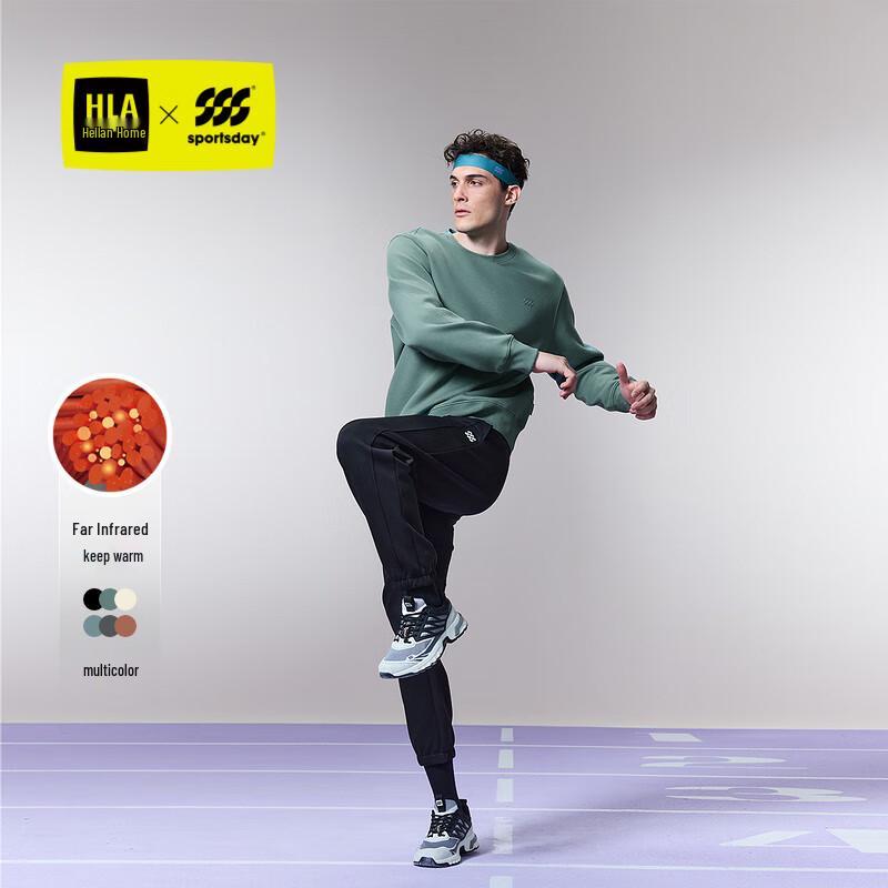 

HLA Men s SPORTSDAY Far-Infrared Long-Sleeve Sweatshirt M