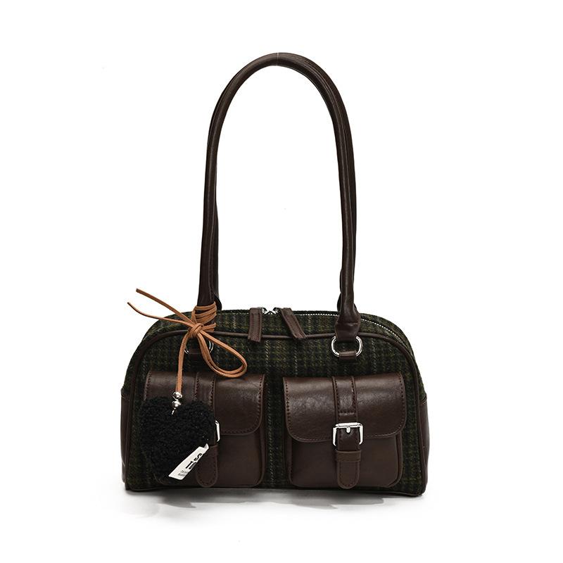 

Многокарманная сумка Женская модная наплечная сумка Новая сумочка No pendant