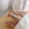 Ring Does Not Fade Niche Design Ins Opening Female High-end Sense Retro Cold Pearl Shell Versatile Irregular