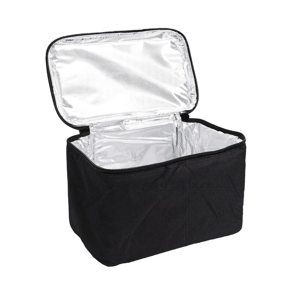 Sac à déjeuner isotherme étanche anti-fuite doublure en feuille d'aluminium glacière portable pour pique-nique pour la maison la voiture le voyage le bureau Utilisation 10L