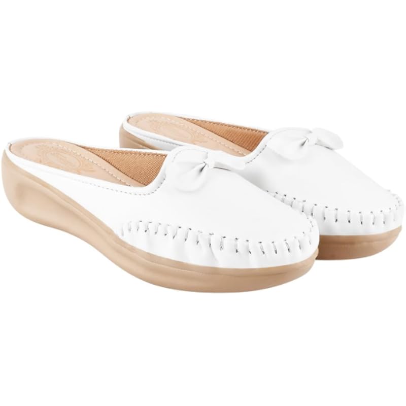 Shoetopia Loafer - 8 Uk -Eu41 White