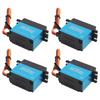 4Pcs 30kg RC Metal Gear Digital Servo with 25T Metal Servo Arm for 1 10 Remote Control Car Plane