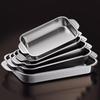 Stainless Steel Baking Pan With Lids Deep Dish For Fish/Pasta/Grilling Oven & Dishwasher Safe Cookware