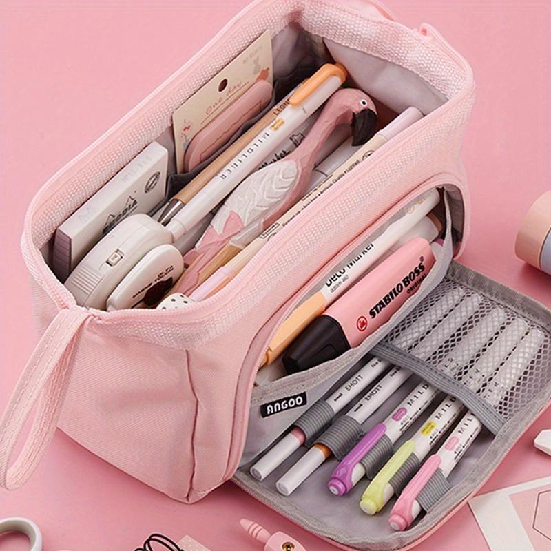 Large-capacity Pencil Case Cute Pencil Pouch For Girls Boys Student Aesthetic Pencil Case For Middle High School Office Supplies Eid Al-Adha Mubarak