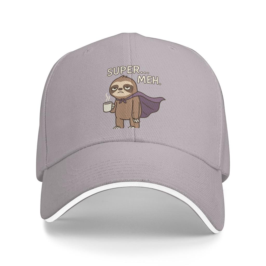 Super Meh Casual Baseball Cap  Hiking Fishing Trucker Hat Spring Sunscreen Unisex Adult Y2k Funny Baseball Caps