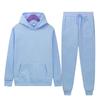 Unisex Thick Winter-Autumn Sportswear: Hooded Sweatshirt + Sweatpants Set