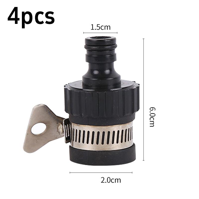 Universal Tap Connector Adapter Mixer Hose Pipe Joiner Fitting Universal Water Faucet Garden Kitchen Supplies for Car Washing