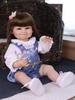 KEIUMI 55cm Reborn Girl Doll Full Silicone Vinyl Smiling Newborn Baby Doll toy Christmas Gifts Early Educational Playmate