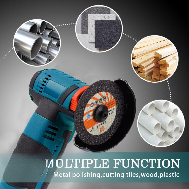 12V Lithium Battery Multi-Function Mini Angle Grinder: High-Speed, Silent Polishing, Sanding, and Cutting Tool