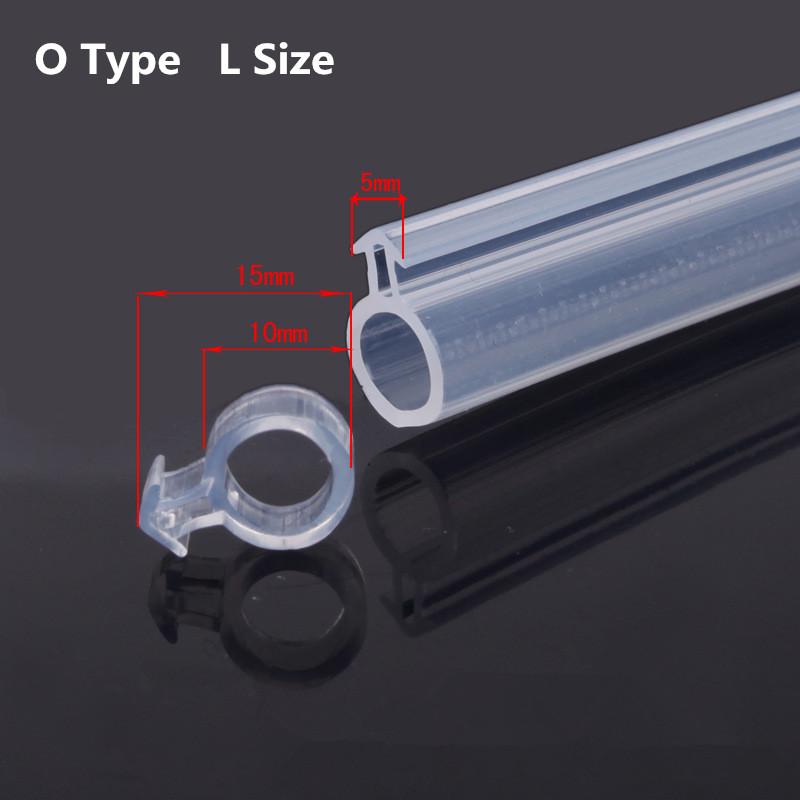 10M O Type Plastic Steel Door Window Sealing Strip Silicon Rubber Door Window Seal Draft Stopper Hollow Bulb Barb Tubular Gasket
